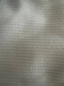 Weißer gerippter Stoff Baumwolle Maß - Bild 1 von 8