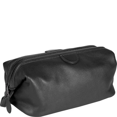 Toiletry Bag - Top Grain Cowhide Leather (Black) - Image 1 of 4