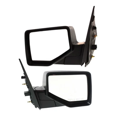 Juego de 2 espejos retrovisores manuales para Ford Explorer 2006-2010 negro texturizado plegables manuales Foto 1 de 4