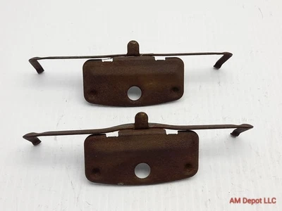 2008 BMW 335xi 335i N55 N54 E90 E92 Front Brake Pad Spring Clip Set 2pc 6757253  - Image 1 of 4