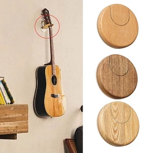 Wooden Guitar Wall Hanger Guitar Hanger Guitar Wall Mount for Mandolin Bass - Bild 1 von 19