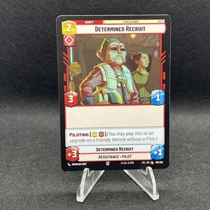 Star Wars: Unlimited - Determined Recruit - Jump To Lightspeed NM/M Condition - Picture 1 of 2