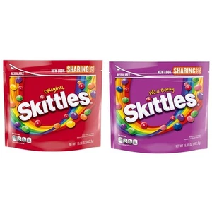 SKITTLES Original Candy Sharing Size Bag, 15.6 Ounces Skittles, Wild Berry... - Picture 1 of 1