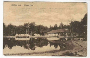 Elkdale Park Selma Alabama 1909 postcard - Picture 1 of 1