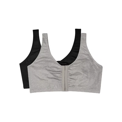 Fruit of the Loom Women's Comfort Front-Close Sports Bra **Free Shipping** - Image 1 of 4