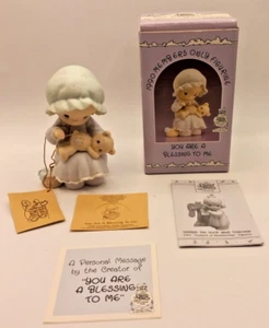 Special Edition Precious Moments Figurine #PM-902 You Are a Blessing to Me 1990 - Picture 1 of 11