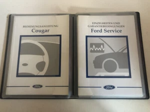 FORD COUGAR Bordmappe 1999 Bedienungsanleitung Handbuch Betriebsanleitung BA - Picture 1 of 5