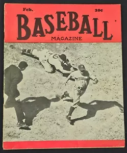 FEBRUARY, 1946 BASEBALL MAGAZINE Vol.76 No.3 - PAUL RICHARDS + GOODY ROSEN PHOTO - Picture 1 of 21