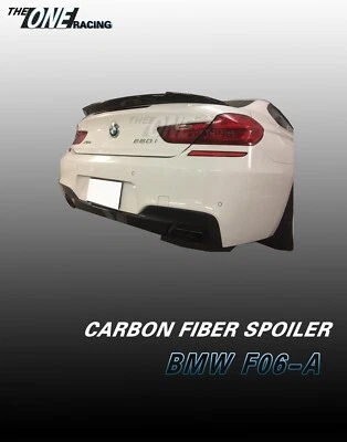 Carbon fiber spoiler for 2011-2019 BMW 6 Series F06 640i 650i M6 Gran Coupe - Image 1 of 4