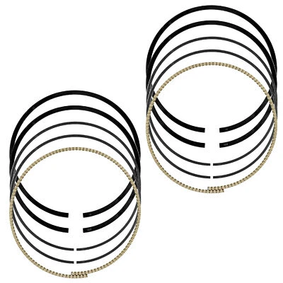 2 anillos de pistón de cilindro trasero delantero para Kawasaki Brute Force 750 KVF750 4X4i 05-11 Foto 1 de 4