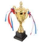 29cm Golden Metal Football Trophy Cup for Kids Sports Match