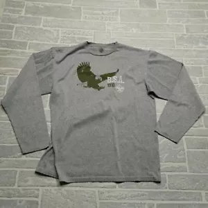 Boy Scouts of America Shirt Adult Large Gray Recycled Polyester Long Sleeve - Picture 1 of 7