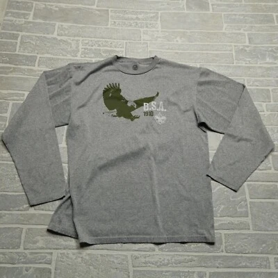 Boy Scouts of America Shirt Adult Large Gray Recycled Polyester Long Sleeve - Image 1 of 4