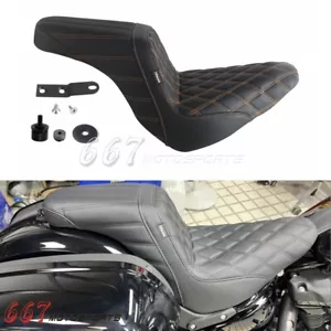 For Harley Low Rider S FXLRS FXLR FXLRST 2018-2024 Comfortable 2-Up Seat Gold - Picture 1 of 9