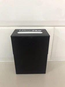 Ultra Pro Deck Box Black 60+ Sleeved Cards Magic The Gathering Pokémon Yu-Gi-Oh - Picture 1 of 6