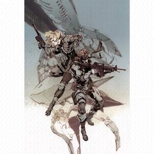 Metal Gear Solid 2 Sons of Liberty Poster Art High Quality 4x6 8x10 11x17 13x19 - Foto 1 di 10