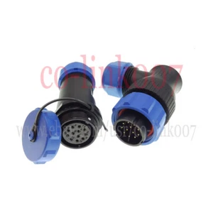SP21 12pin Waterproof Electrical Equipment Connector Plug Cable Gland Cap WEIPU - Picture 1 of 9