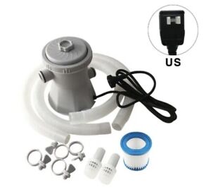 300 Gallon Swimming Pool Pump w/ Filter Kits Cleaning Above Ground Pools Hs-630