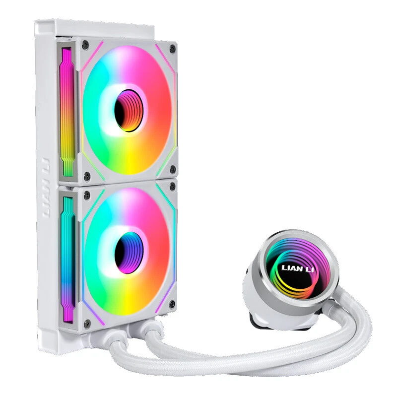 Lian Li Galahad II TRINITY SL-INF 240 Closed Loop ARGB AIO LIQUID CPU Cooler - W - image 1 of 1