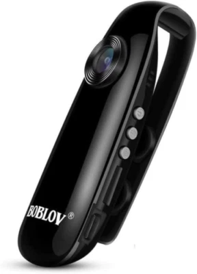 BOBLOV 007 Small Body Cameras, 1080P Full HD Mini Camera Wear  - Image 1 of 4