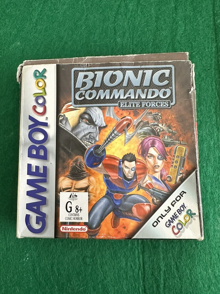 Nintendo Game Boy Color - Bionic Commando Complete In Box - Image 1 of 4