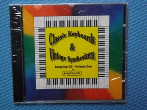 "Classic Keyboards & Vintage Synthesizers" Vol.1 Sampling CD - NEW & SEALED - Picture 1 of 2