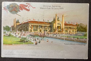 Souvenir Ufficiale Esposizione Mondiale San Luigi MO 1904 Palazzo delle Miniere e Metallurgia - Foto 1 di 2