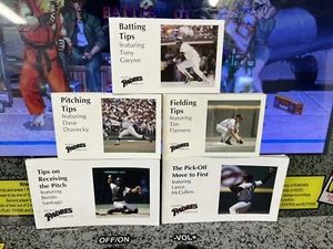 Smokey Bear SD Padres Flip Books: Gwynn, Flannery, Benito, Dravecky, McCullers - Picture 1 of 4