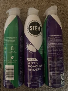 Lot 3 STEM Indoor & Outdoor Ants Roaches & Spiders Insect Kill Bug Spray 10 oz - Picture 1 of 1