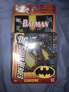 DC Super Heroes SCARECROW Figure & Exclusive Comic Book Sealed Mattel (DESC.) - Picture 1 of 13