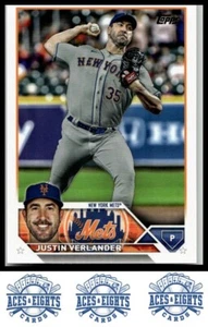 2023 Topps Justin Verlander New York Mets #425 - Picture 1 of 2
