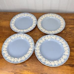 4 Vintage Wedgwood Cream On Lavender Shell Edge Bread Dessert Salad Plate 6 1/4” - Picture 1 of 10