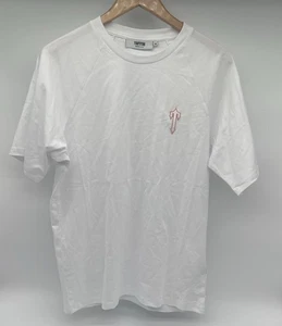 Neu ohne Etikett Trapstar London Foundation Basisschicht weißes Herren-T-Shirt Medium - Bild 1 von 5