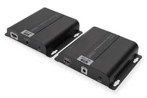 DIGITUS HDMI Extender Set - 4K Ultra-HD 30 Hz - Max. 3840 x 2160 Pixel - Netzwer - Afbeelding 1 van 10