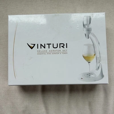 Vinturi Deluxe Aerator set - Essential White Wine Aerator & Tower Open Box - Image 1 of 4