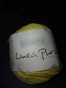 Lana Grossa Linea Pura Natur Seide 500g Gelb - Bild 1 von 3
