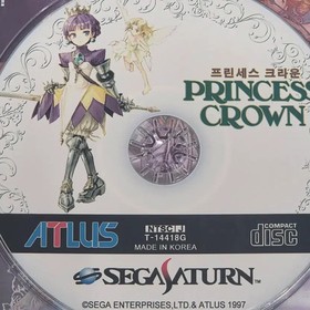 Sega Saturn Princess Crown - Korean Reprint Package