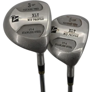 Square Two XLT Mid-Profile 17-4 Stainless Steel 3 & 5 Fairway Wood Bundle RH - Picture 1 of 6