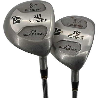 Square Two XLT Mid-Profile 17-4 Stainless Steel 3 & 5 Fairway Wood Bundle RH - Image 1 of 4