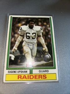 1974 Topps - Gene Upshaw #65 - Foto 1 di 2