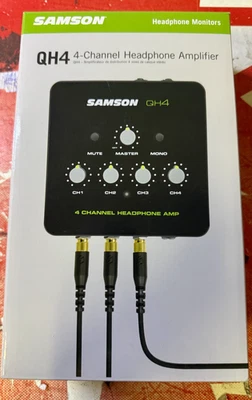 Samson QH4 4-channel Headphone Amplifier - Image 1 of 4