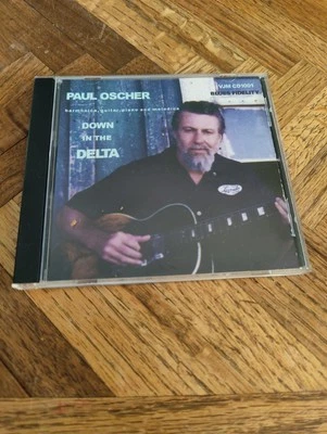 "Down In The Delta" by PAUL OSCHER (CD 2004) BLUES Foto 1 de 4