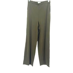 Pantalones Abound para mujer XSmall verde oliva cintura elástica pierna recta tirar - Imagen 1 de 10