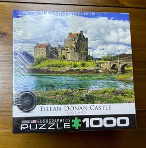 Puzzle Sealed Scotland Eilean Donan Castle Eurographics 1000 Piece Jigsaw Puzzle - Picture 1 of 3
