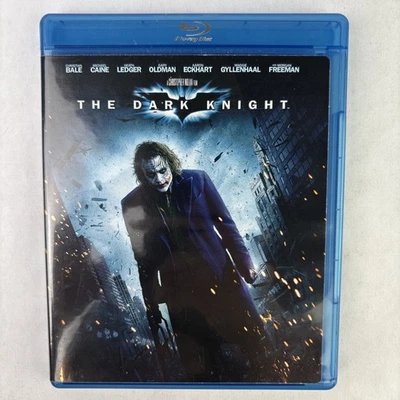 The Dark Knight (Blu-ray, 2008) Christian Bale, Heath Ledger, Michael Caine - Image 1 of 4