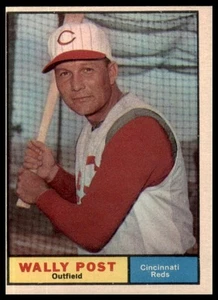 1961 Topps Wally Post #378 NrMint Set Break Combine Shipping - Picture 1 of 2