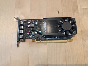 NVIDIA Quadro P620 2GB GDDR5 Low Profile Graphics Card - 4x Mini DisplayPort - Picture 1 of 11