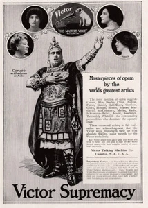 1917 Victor: Capolavori dell'opera dei più grandi annunci stampa d'epoca del mondo - Foto 1 di 1