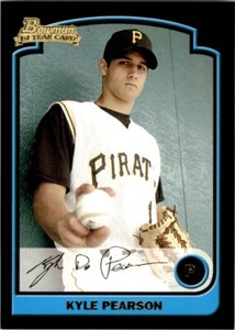 2003 BOWMAN DRAFT PICKS & PROSPECTS - RC #BDP91 KYLE PEARSON PITTSBURGH PIRATES