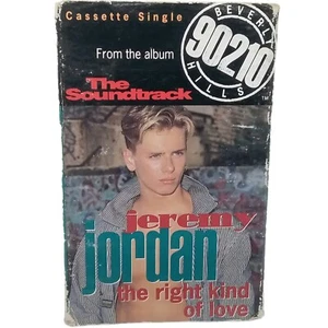 Jeremy Jordan Cassette 1992 The Right Kind Of Love Single - Foto 1 di 3
